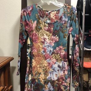 Pinkblush maternity maxi dress